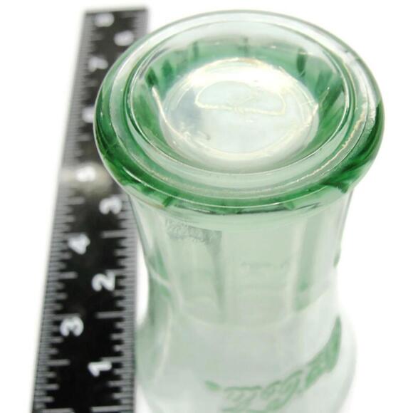 Green Coca-Cola Shot Glass Man Cave Bar Novelty - Picture 8 of 12